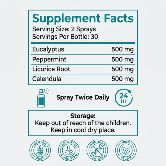 Herbal Lung Relief Spray